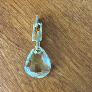 Swarovski Gold and Crystal pendant